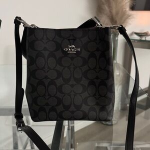 Coach Signature Black Crossbody Bag